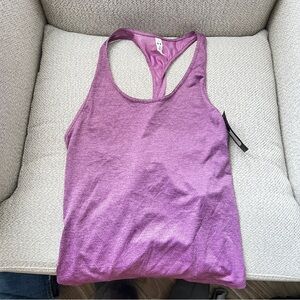 Under Armour NWT Purple Loose Racerback Tank Top